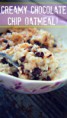 CREALY CHOCOLATE CHIP OATMEAL